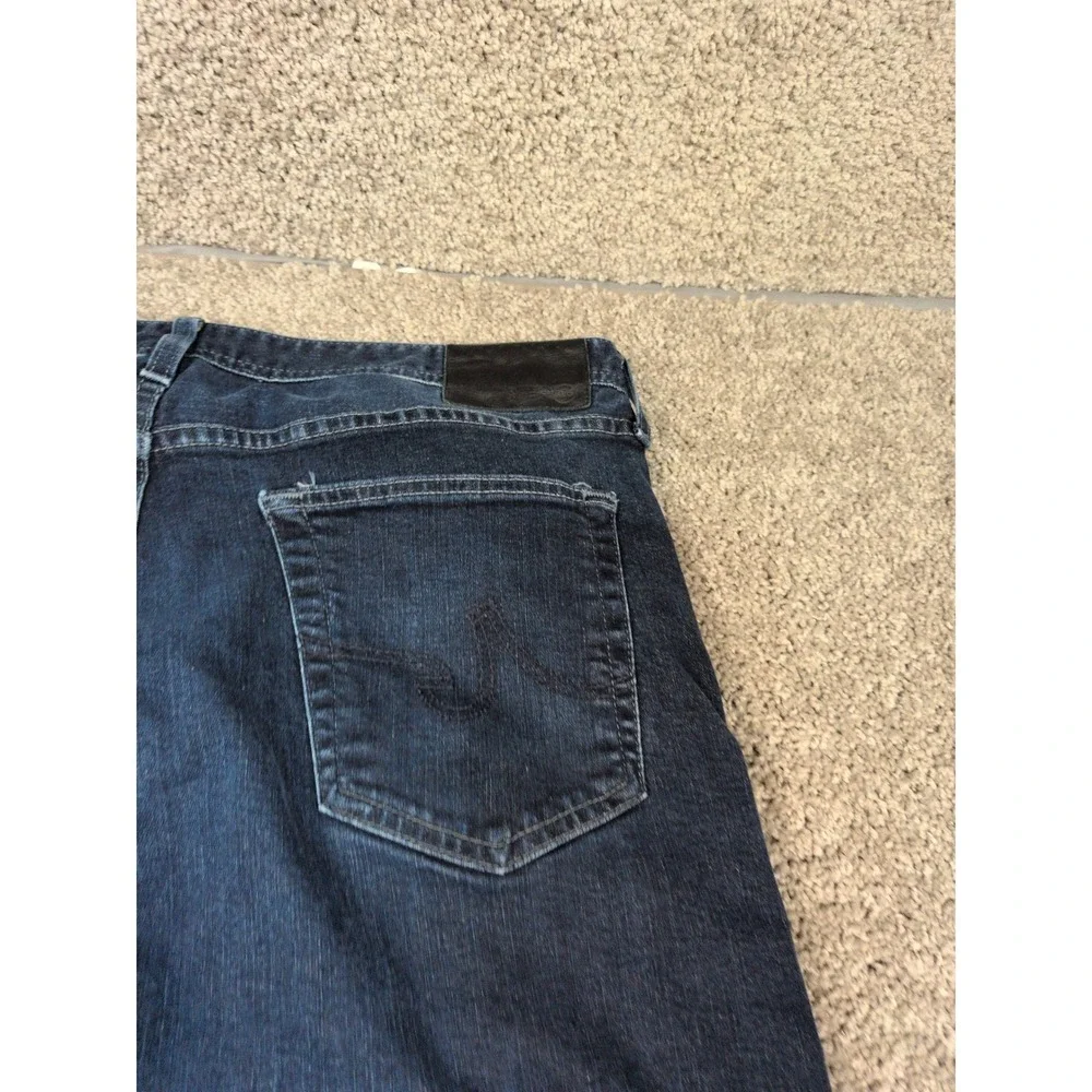 Ag Adriano Goldschmied Men Jeans Slim Straight in Dark Blue